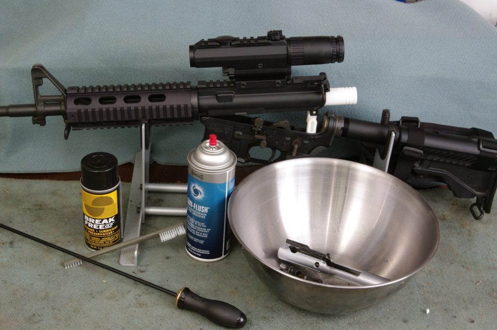how to clean ar-15