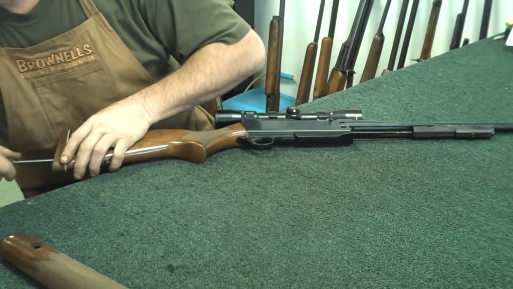 cleaning browning rifle 